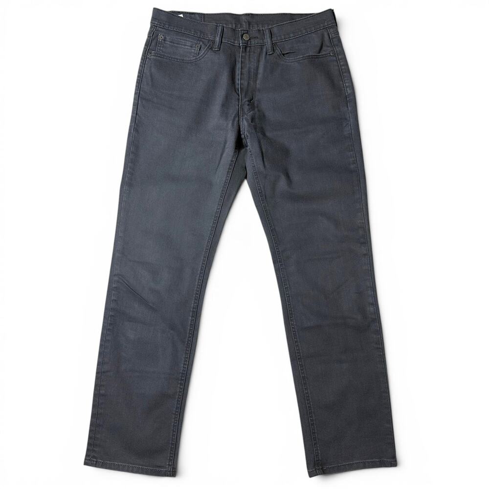 Levis 541 Athletic Taper Jeans Mens Actual Size 34x33 Charcoal Gray 18181-0005